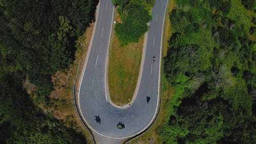 有关公路旅行, 巷道, 弧线的免费素材视频