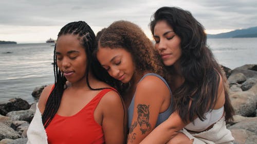 有关一起, 卷发, 岩石的的免费素材视频