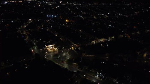 有关城市, 城市的灯光, 晚上的免费素材视频