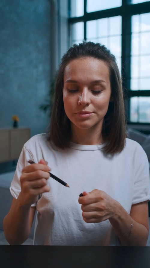 有关人,化妆品,化妆的免费素材视频