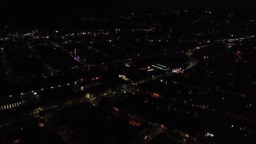 有关城市的灯光, 户外, 晚上的免费素材视频