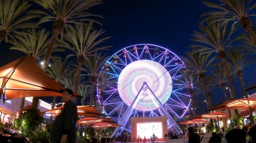 有关忙, 摩天轮, 时间流逝的免费素材视频