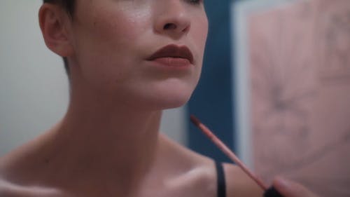 有关口红, 嘴唇, 涂抺的免费素材视频