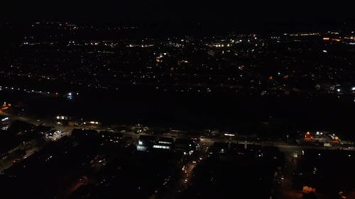 有关城市的灯光, 建筑, 晚上的免费素材视频