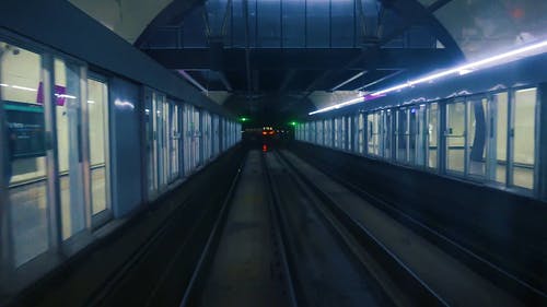 有关公共交通工具, 追踪镜头的免费素材视频