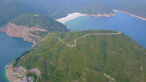 有关山, 岛, 景观的免费素材视频