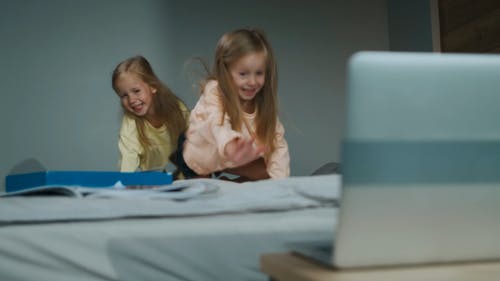 有关可爱, 在线教育, 女孩的免费素材视频