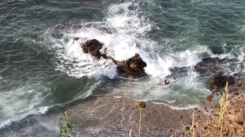 有关天性, 巨石, 从上面的免费素材视频