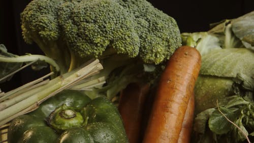有关健康食品, 大蒜, 新鲜蔬菜的免费素材视频