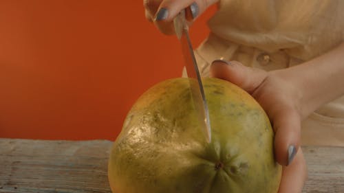 有关健康食品, 刀, 切割的免费素材视频