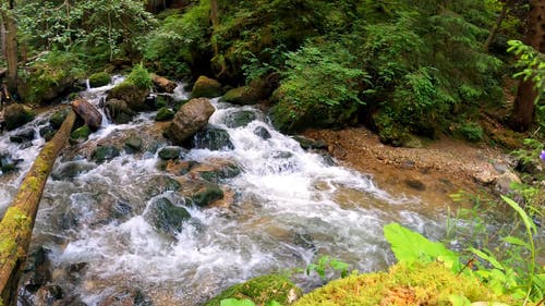 有关天性, 岩石的, 强电流的免费素材视频