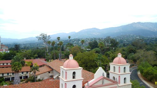 有关加州, 圣巴巴拉, 圣巴巴拉使命的免费素材视频