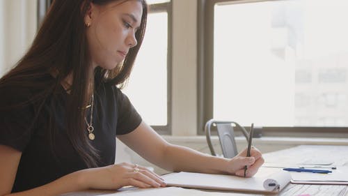 有关女人, 写作, 工作的的免费素材视频
