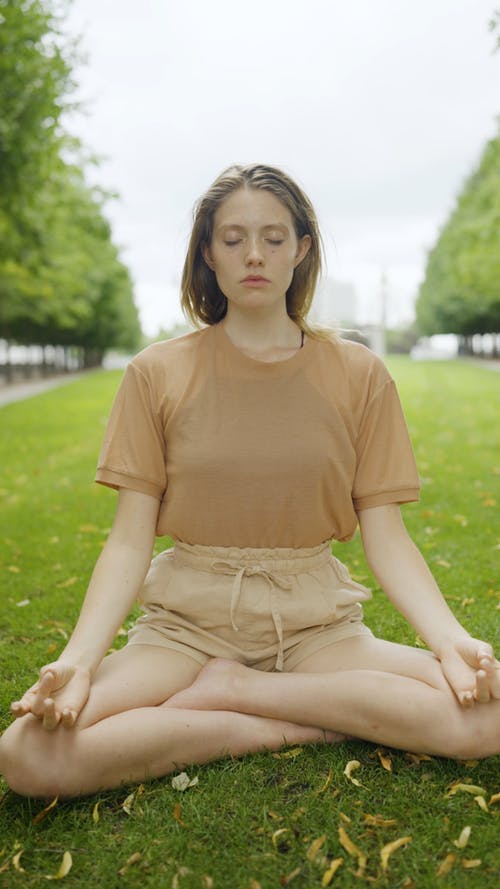 有关padmasana, 坐, 垂直视频的免费素材视频