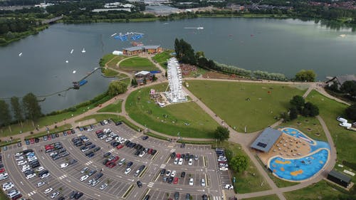 有关主题公园, 停, 停车场的免费素材视频