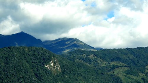 有关多云的天空, 天性, 山的免费素材视频