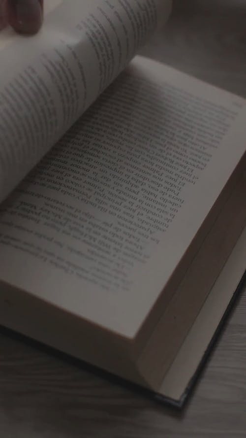 有关垂直视频, 手, 书的免费素材视频