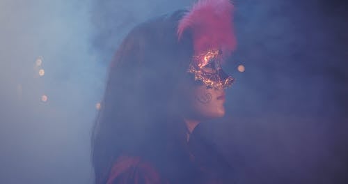 有关伪装, 化装舞会, 女人的免费素材视频