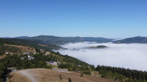 有关在云层之上, 天性, 山的免费素材视频