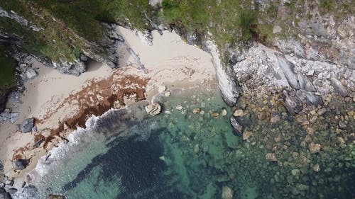 有关天性, 岩石形成, 岩石海岸的免费素材视频