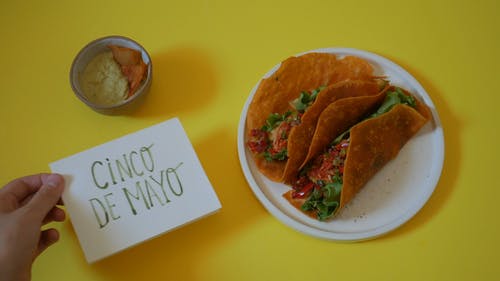 有关cinco de mayo, Flatlay, 午餐的免费素材视频