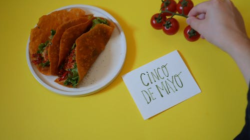 有关cinco de mayo, Flatlay, 午餐的免费素材视频