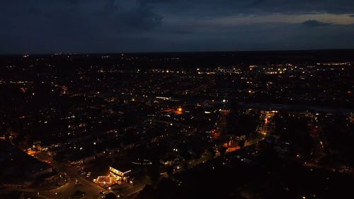 有关城市, 城市的灯光, 城镇的免费素材视频