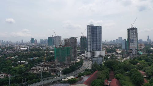 有关城市, 建筑, 空中镜头的免费素材视频