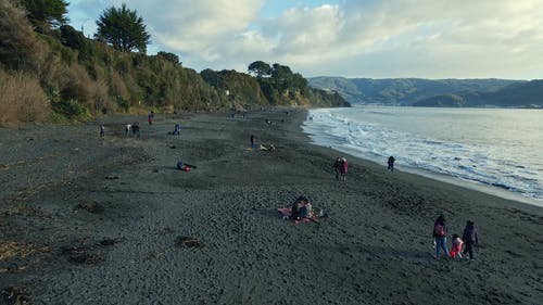 有关岸边, 撞击波浪, 旅游目的地的免费素材视频
