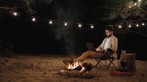 有关假期, 升火的木柴, 咖啡壶的免费素材视频