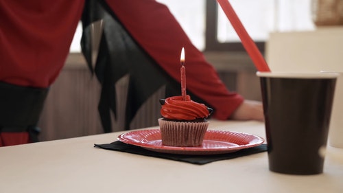 有关吹,杯子小蛋糕,杯子蛋糕的免费素材视频