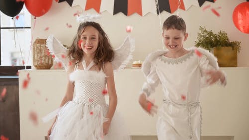 有关天使, 女孩, 孩子的免费素材视频