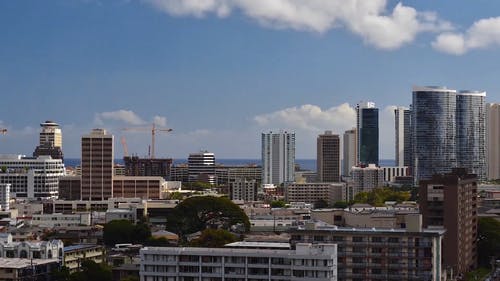 有关城市, 天空, 延时摄影的免费素材视频
