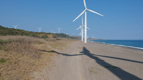 有关岸边, 替代能源, 海的免费素材视频