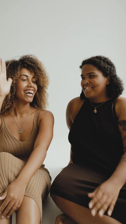 有关一起, 垂直视频, 大笑的免费素材视频