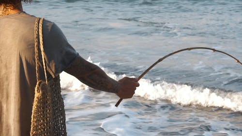 有关人, 垃圾, 岸边的免费素材视频