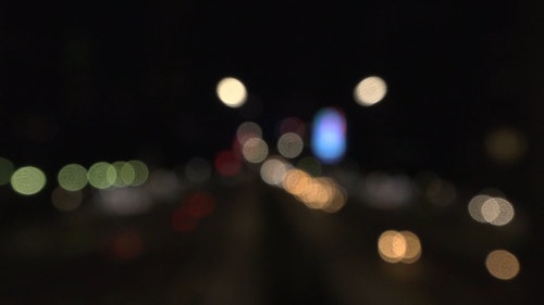 有关夜间交通,模糊,灯光的免费素材视频