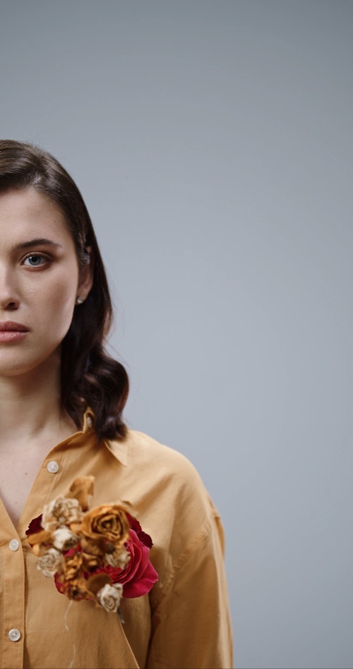 有关乾燥花,垂直视频,模特儿的免费素材视频