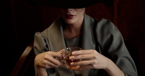 有关喝, 女人, 帽子的免费素材视频