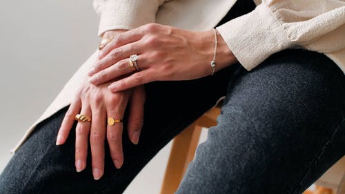 有关戒指, 手, 特写的免费素材视频