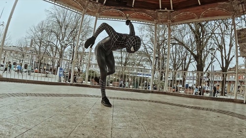 有关breakdancer,万圣节服装,低角度拍摄的免费素材视频