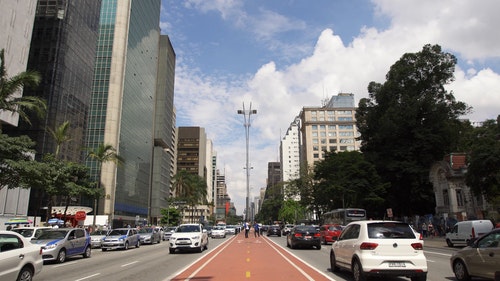 有关公车,城市,巴西的免费素材视频