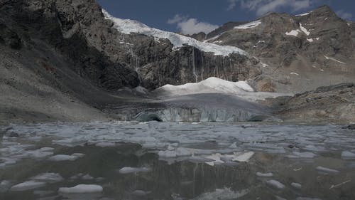 有关冬季, 冰河, 冷的免费素材视频
