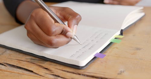 有关写作, 手, 特写的免费素材视频