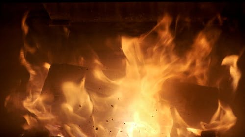 有关壁炉, 柴火, 火的免费素材视频