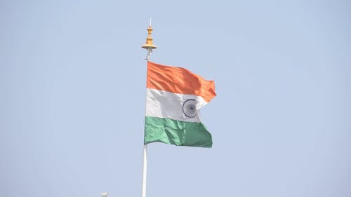 有关印度, 天空, 旗的免费素材视频