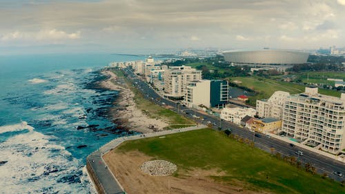 有关建筑, 撞击波浪, 沿海地带的免费素材视频