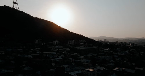 有关城镇,山,建筑的免费素材视频