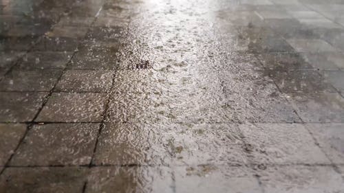 有关下雨, 水, 水波的免费素材视频
