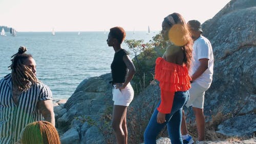 有关友谊, 问候, 岩石的的免费素材视频